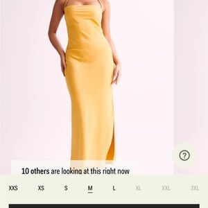 Elegant Yellow dress